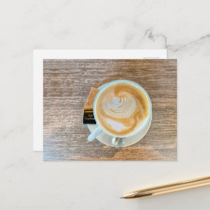 Postal Con elogios, Café
