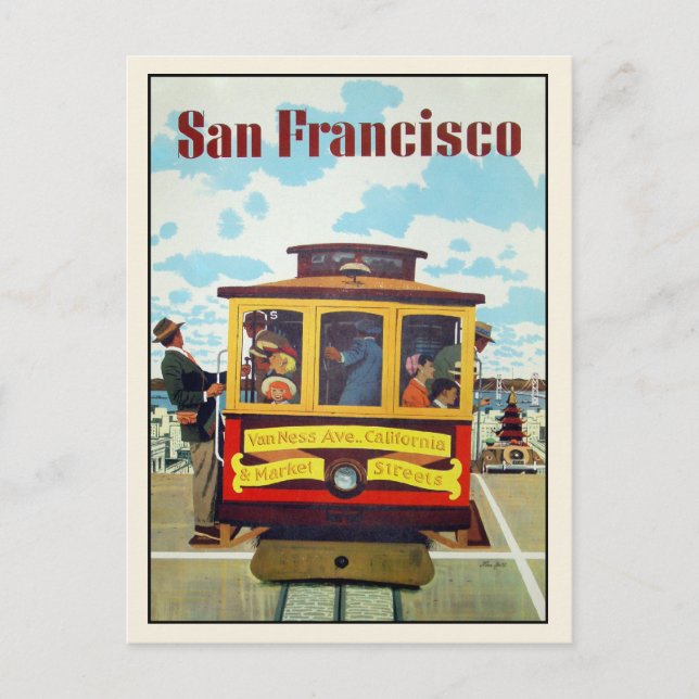 Postal con Guay San Francisco Print (Anverso)