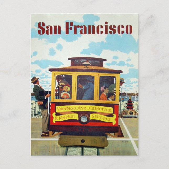 Postal con Guay San Francisco Print (Anverso)