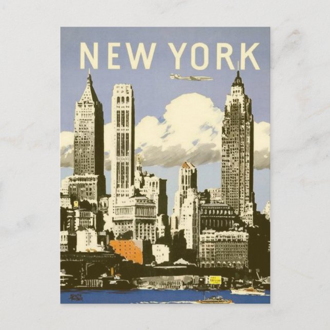 Postal con Guay Vintage New York Print (Anverso)