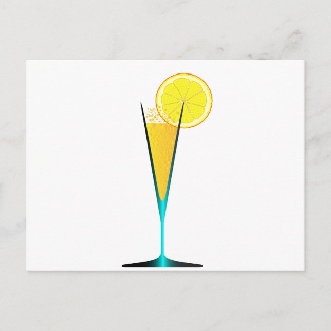 Postal Con Hielo Y Limón (Anverso)