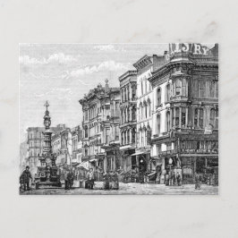Postal con imagen vintage de San Francisco