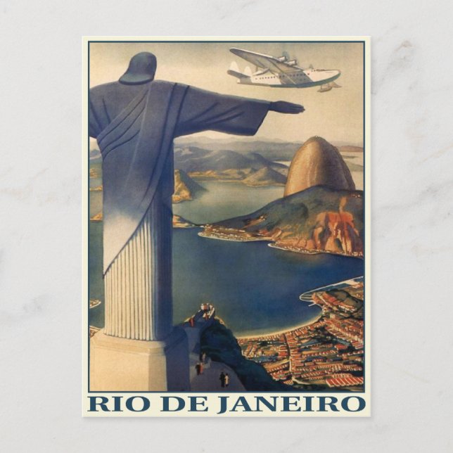 Postal con impresiones de Río de Janeiro (Anverso)