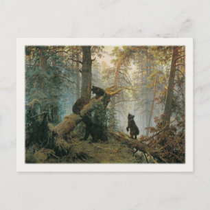 Postal con la pintura famosa