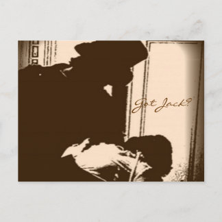 Postal con la temática Jack the Ripper