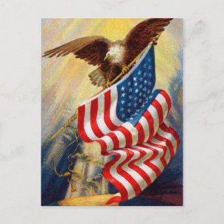 Postal con LIBERTAD DE DEFENSA DE ÁAGO