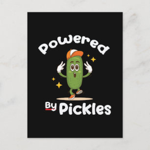 Postal Con Pickles Comida Encurtido Divertido
