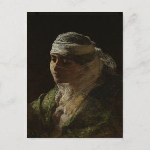 Postal Con Pintura De Frederick Arthur Bridgman