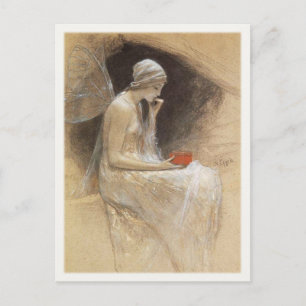Postal con pintura de Nikolaos Gyziz
