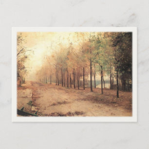 Postal con pintura Marie Bashkirtseff