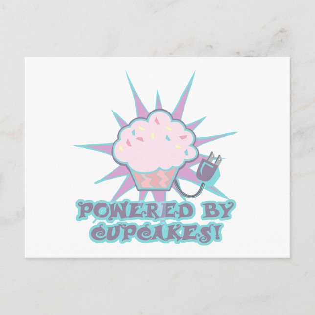 Postal Con Poder de Cupcakes (Anverso)