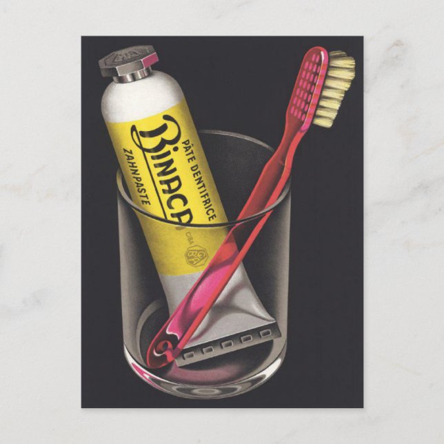 Postal con Poster Vintage Avant-Garde (Anverso)