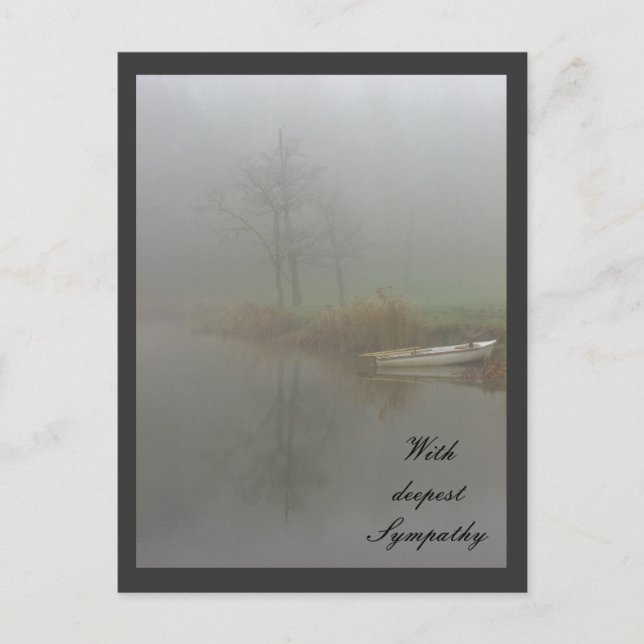 Postal Con profunda solidaridad (Anverso)