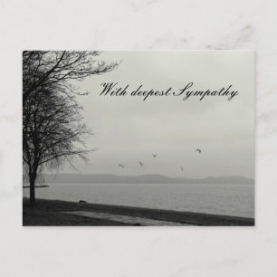 Postal Con profunda solidaridad