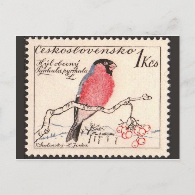 Postal con sello grabado de época (Anverso)