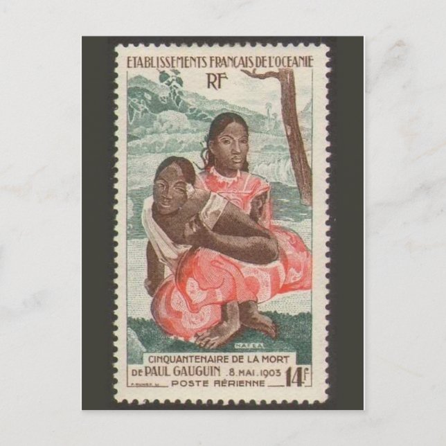 Postal con sello grabado de época (Anverso)