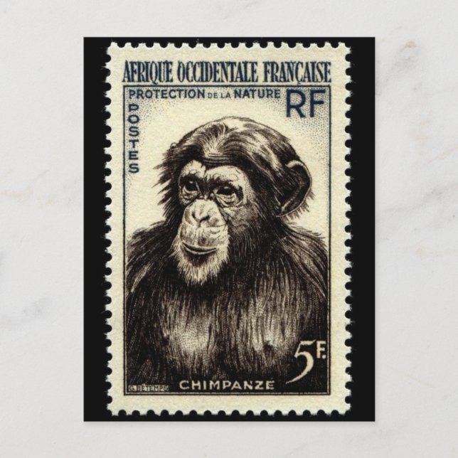 Postal con sello grabado de época (Anverso)