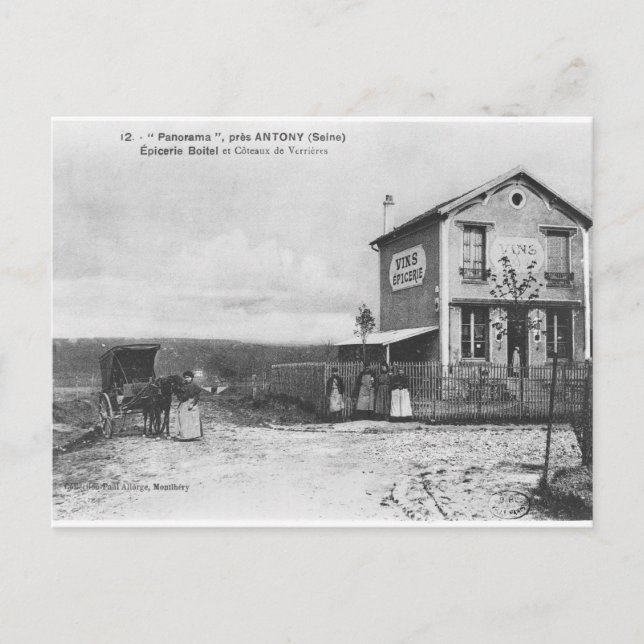 Postal con un "Panorama" cerca de Antony (Anverso)