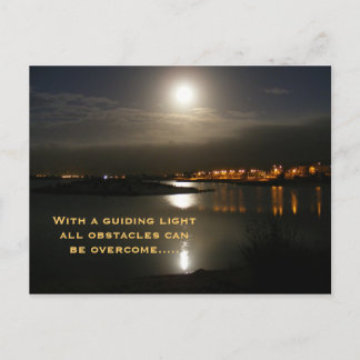 Postal Con una guía de obstáculos ligeros pueden...