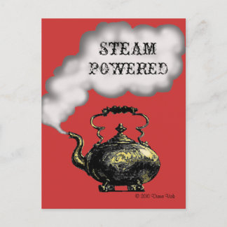 Postal con vapor