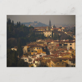 Postal Con vistas a Florencia, Italia