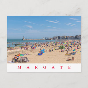 Postal con vistas a la playa Margate