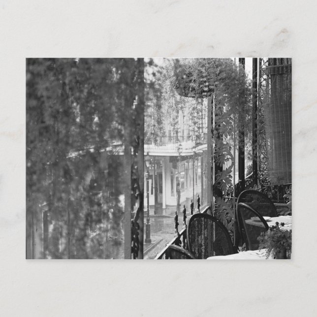 Postal con vistas a Lace Quarter Francés New Orlea (Anverso)