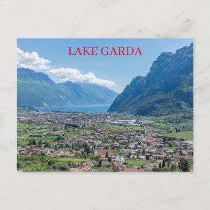 Postal con vistas al lago Garda Riva del Garda