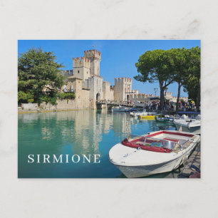 Postal con vistas al lago Garda Sirmione
