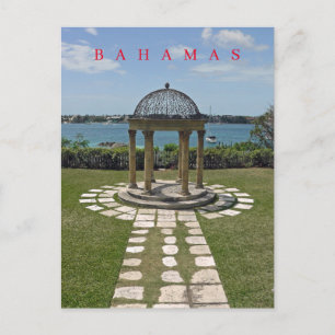 Postal con vistas al mar desde las Bahamas