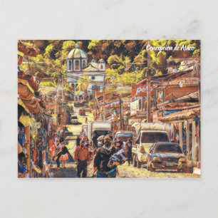 Postal Concepción de Ataco, El Salvador, Art