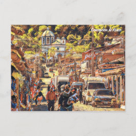 Postal Concepción de Ataco, El Salvador, Art