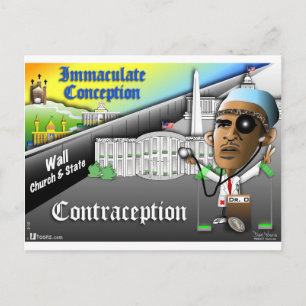 Postal Concepción inmaculada