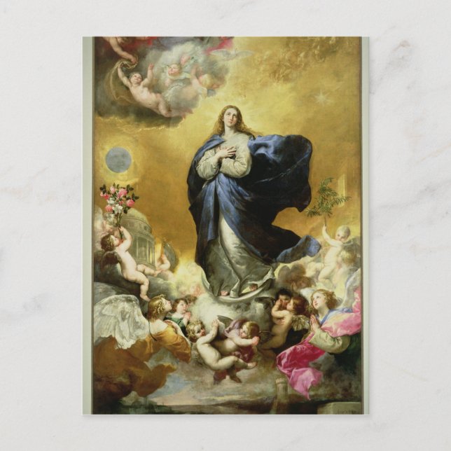 Postal Concepción inmaculada, 1635 (Anverso)