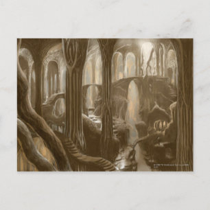 Postal Concepto del reino de Woodland