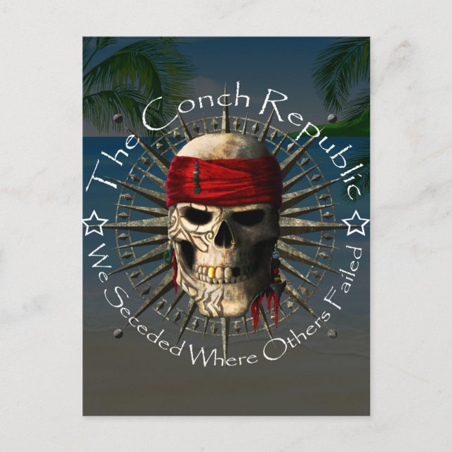 Postal Conch Republic We Seced (Anverso)
