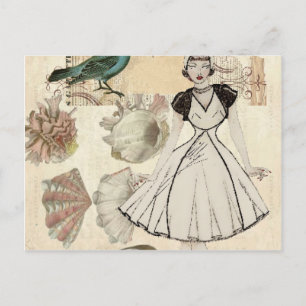 Postal conchas francesas trendy paris moda