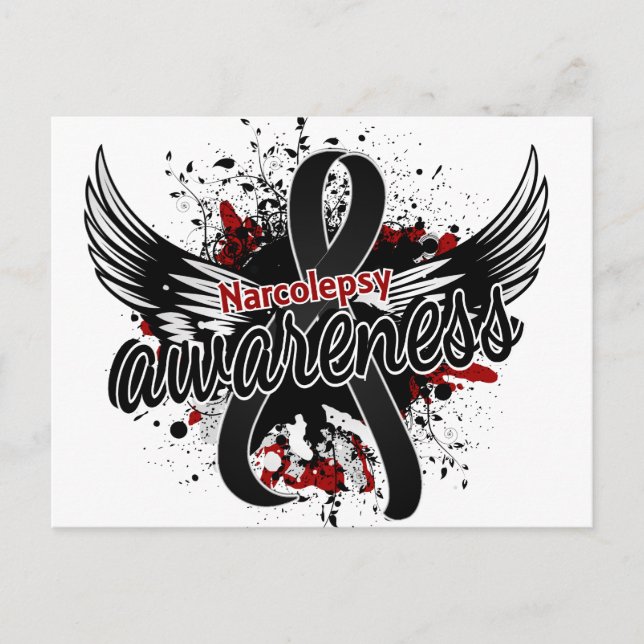 Postal Conciencia 16 del Narcolepsy (Anverso)