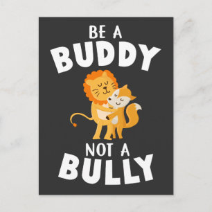 Postal Conciencia contra el bullying Sea amable