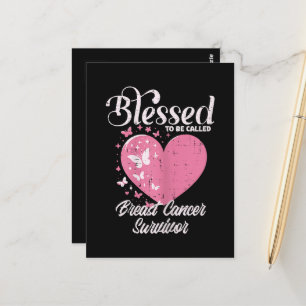 Postal Conciencia Cristiana Superviviente de Cáncer de Se