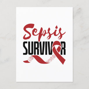 Postal Conciencia de los sobrevivientes de Sepsis