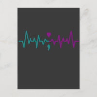 Conciencia de Prevención del Suicidio Pulso Cardía