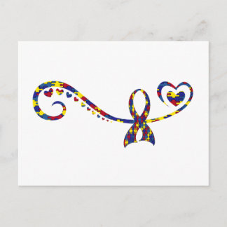 Postal conciencia del autismo