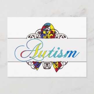 Postal conciencia del autismo
