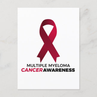 Postal conciencia del cáncer de mieloma múltiple
