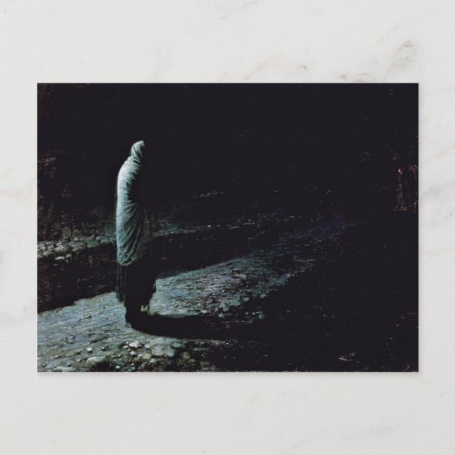 Postal Conciencia Judas Por Ge Nikolaj Nikolajewitsch (Anverso)