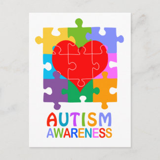 Postal Conciencia sobre el autismo