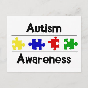 Postal Conciencia sobre el autismo