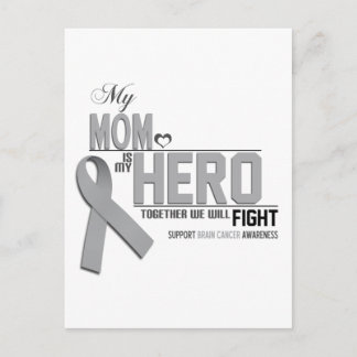 Postal Conciencia sobre el cáncer de cerebro: mamá