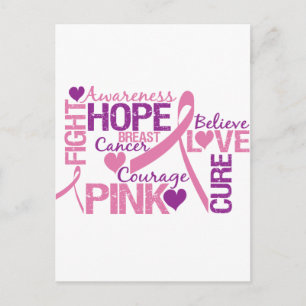 Postal Conciencia sobre el cáncer de mama
